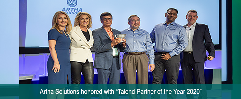 Artha honored with “Talend Partner of the Year 2020 Award”