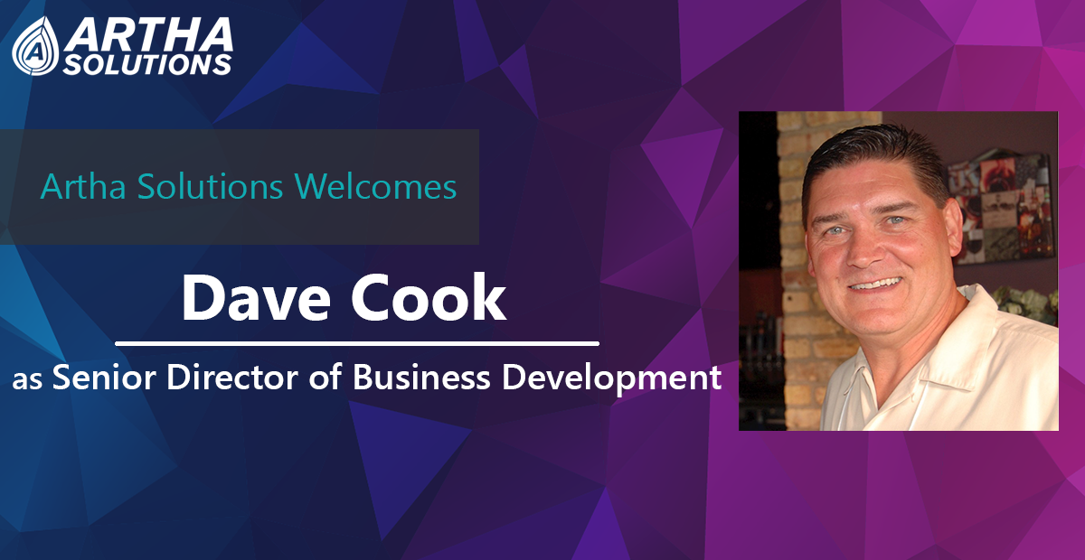 Dave Cook as Sr. Director of Business Development