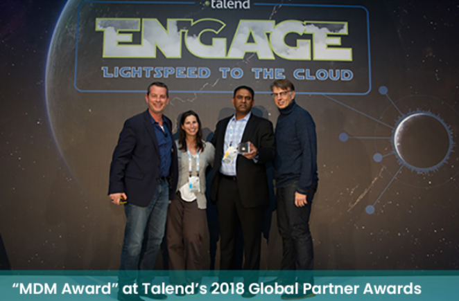 “MDM Award” at Talend’s 2018 Global Partner Awards