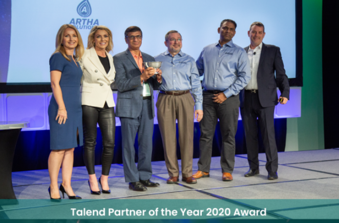 Artha honored with “Talend Partner of the Year 2020 Award”