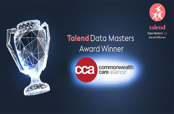 Talend Data Masters Award for Commonwealth Care Alliance